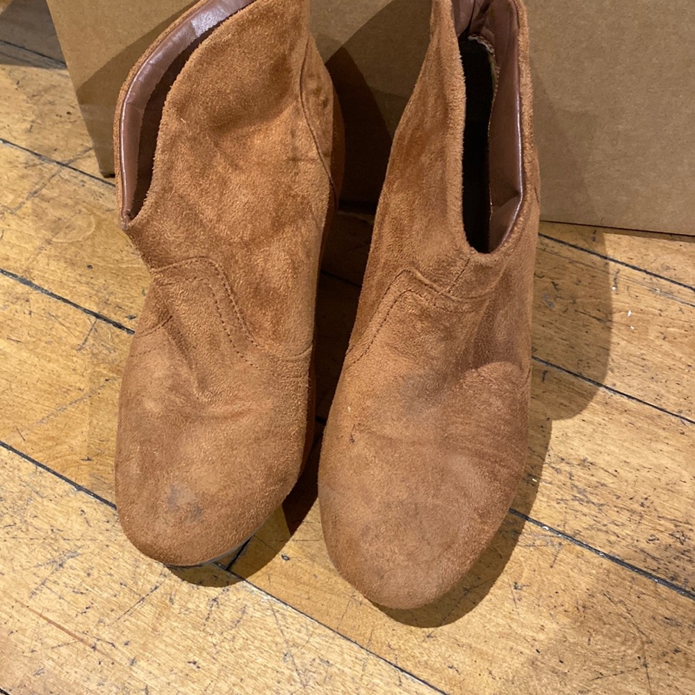 ANKLE BOOTIES suede